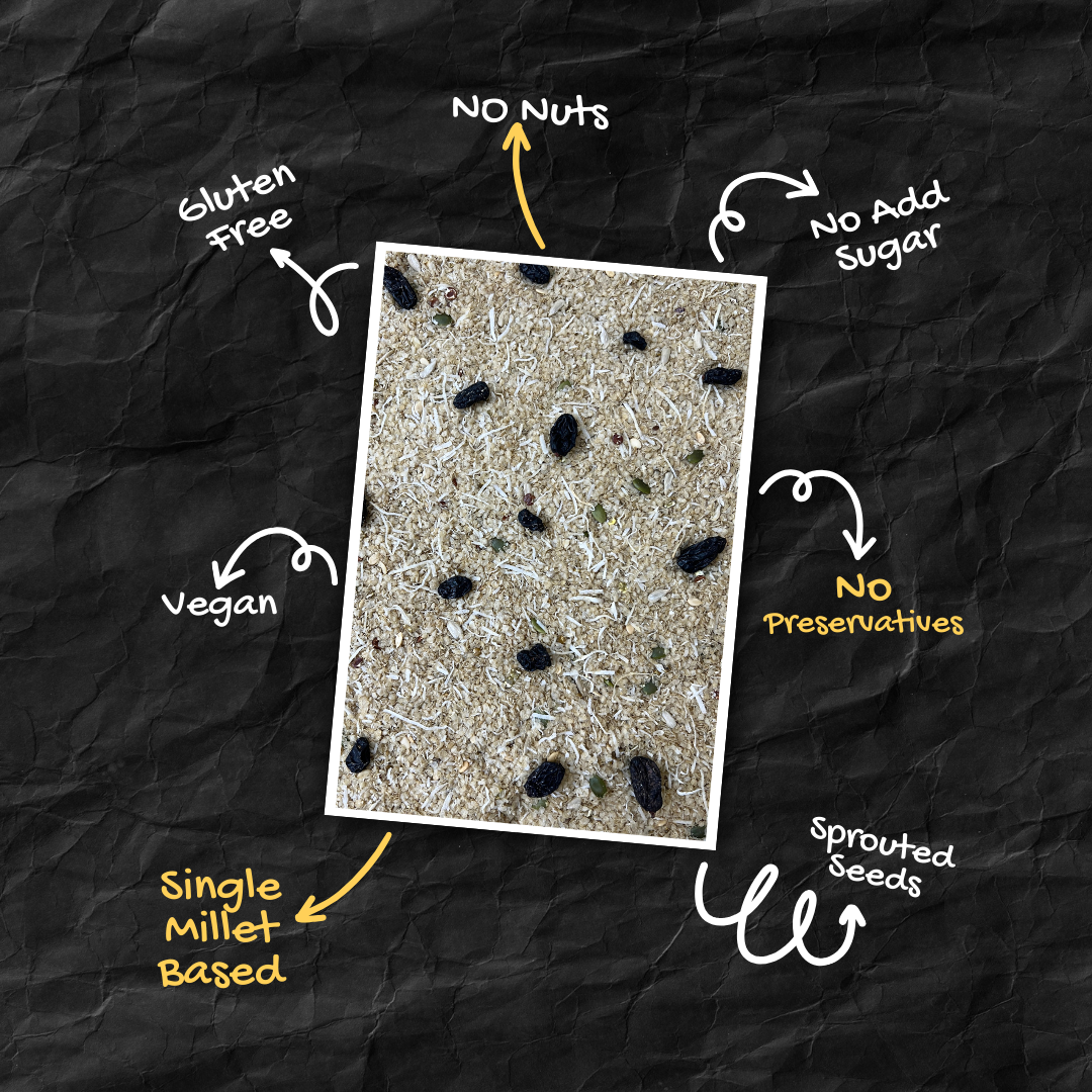 Little Millet Muesli – No Added Sugar - Diabetic & PCOS Friendly - Chama/Samai Muesli