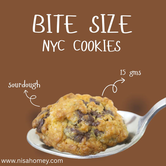Bite Size NYC Sourdough Chocolate Chip Cookies - Nut Free