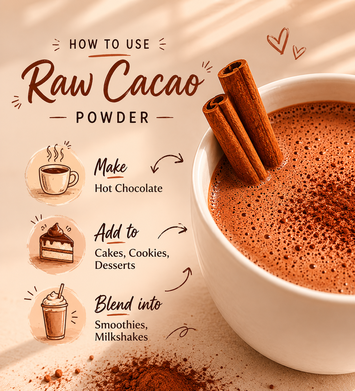 Raw Cacao Powder - Non-Alkalised - Raw - Vegan - Artisanal Indian Cacao - Single Origin