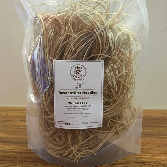 Jowar Noodles - Gluten Free Sorghum Millet Noodles