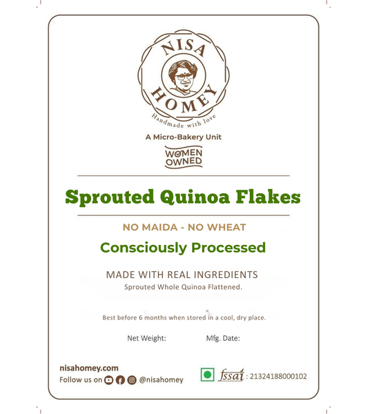 Quinoa Flakes (Sprouted)