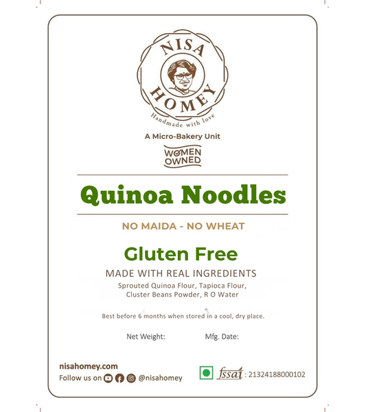 Quinoa Noodles - Gluten Free Noodles